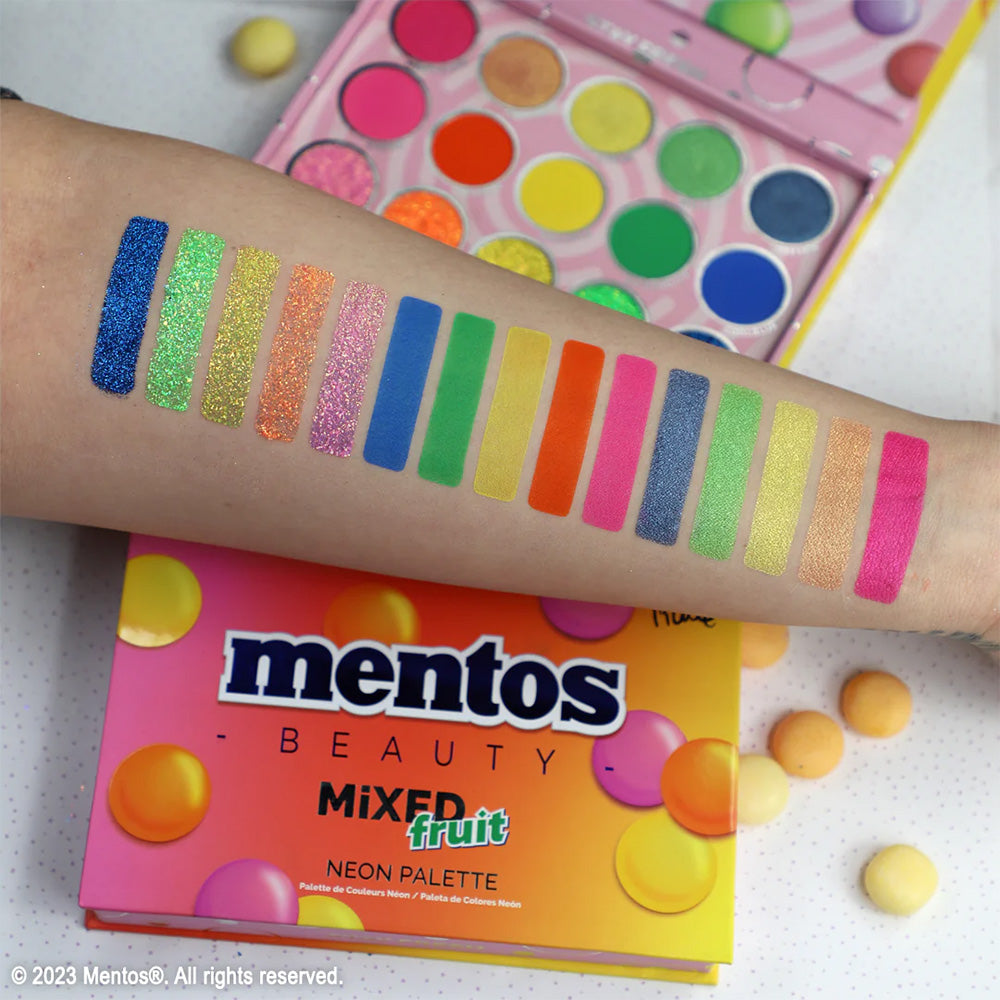 Paleta de Sombras Mentos Neon Mixed Fruit