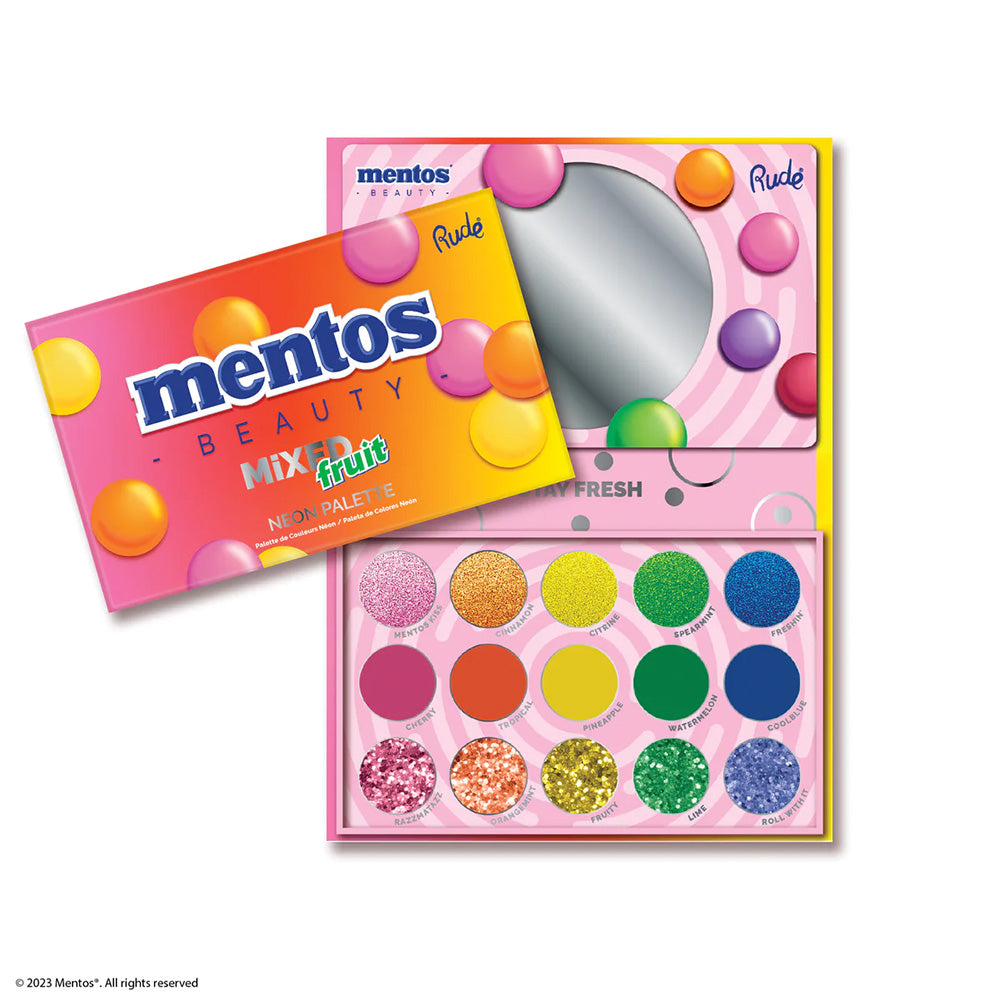 Paleta de Sombras Mentos Neon Mixed Fruit