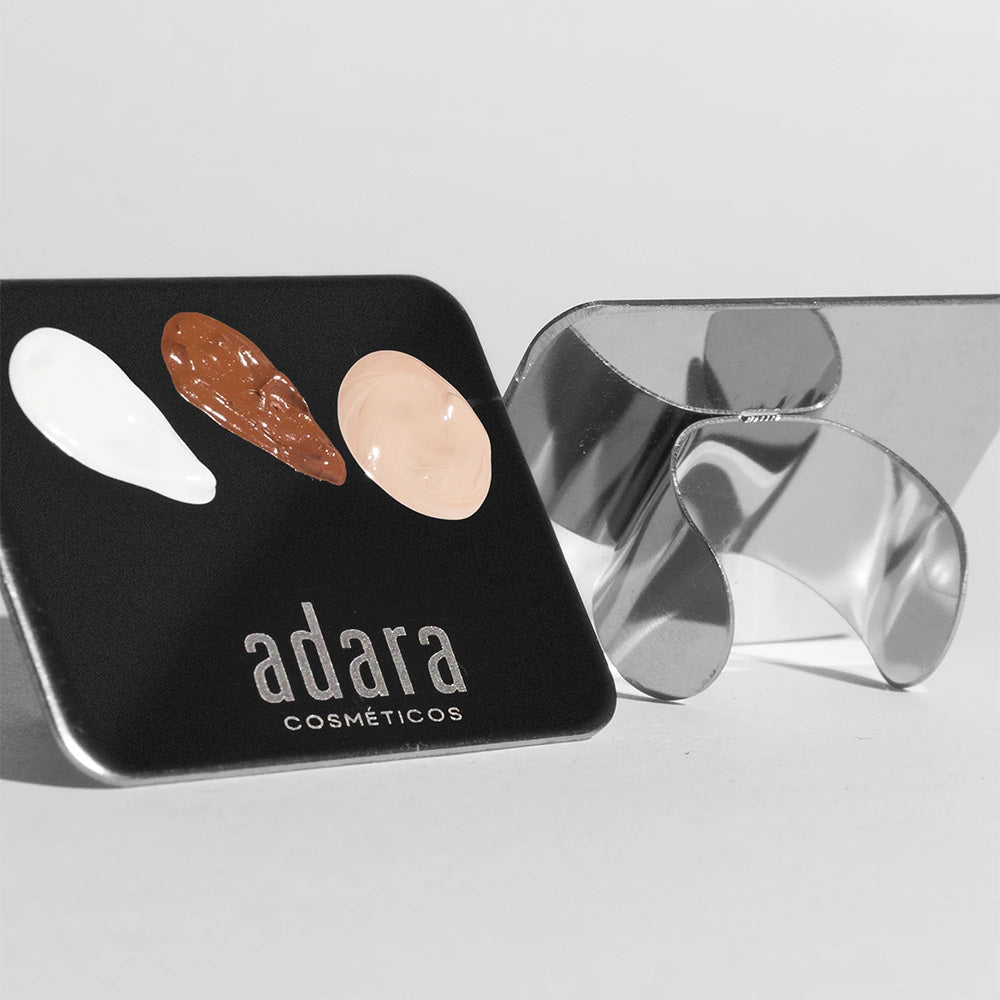 Paleta Mezcladora de Maquillaje Mini con Anillo