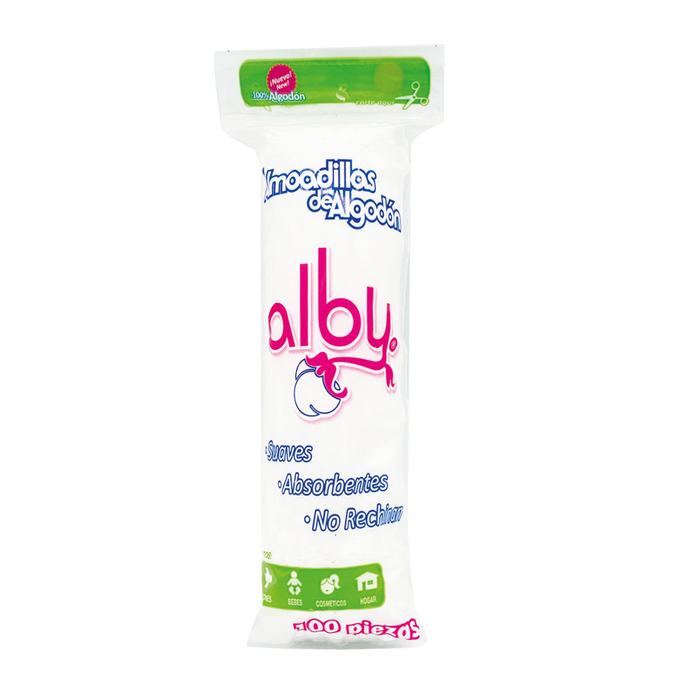 Almohadillas de Algodón con 100pzas