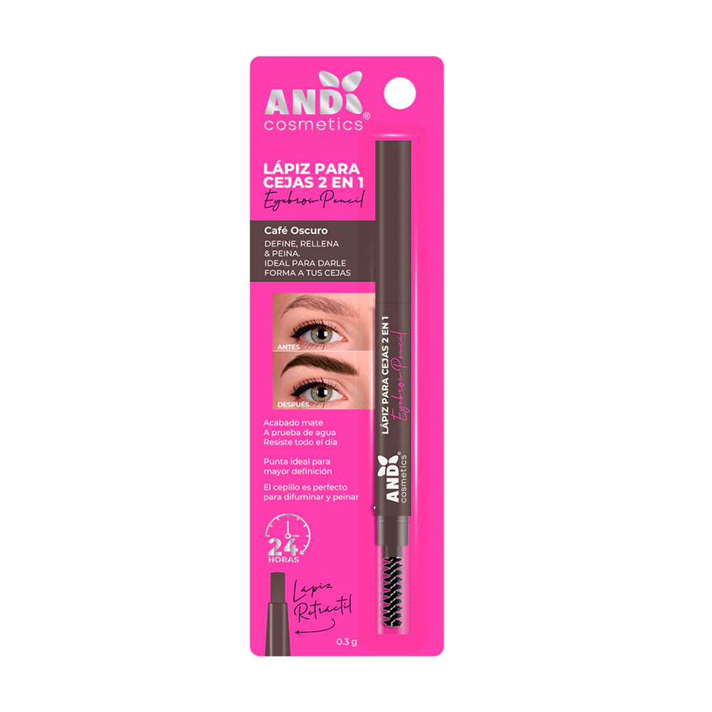 Lápiz para Cejas 2 en 1