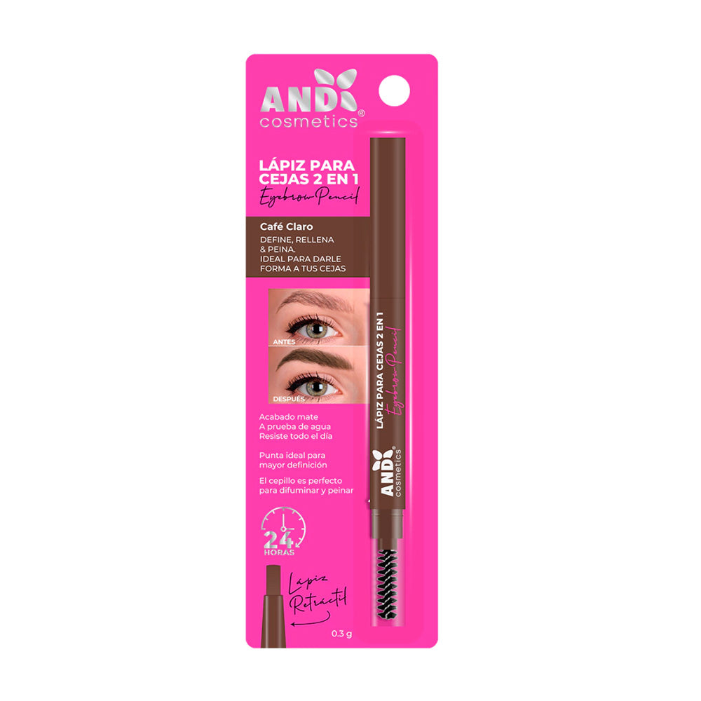 Lápiz para Cejas 2 en 1