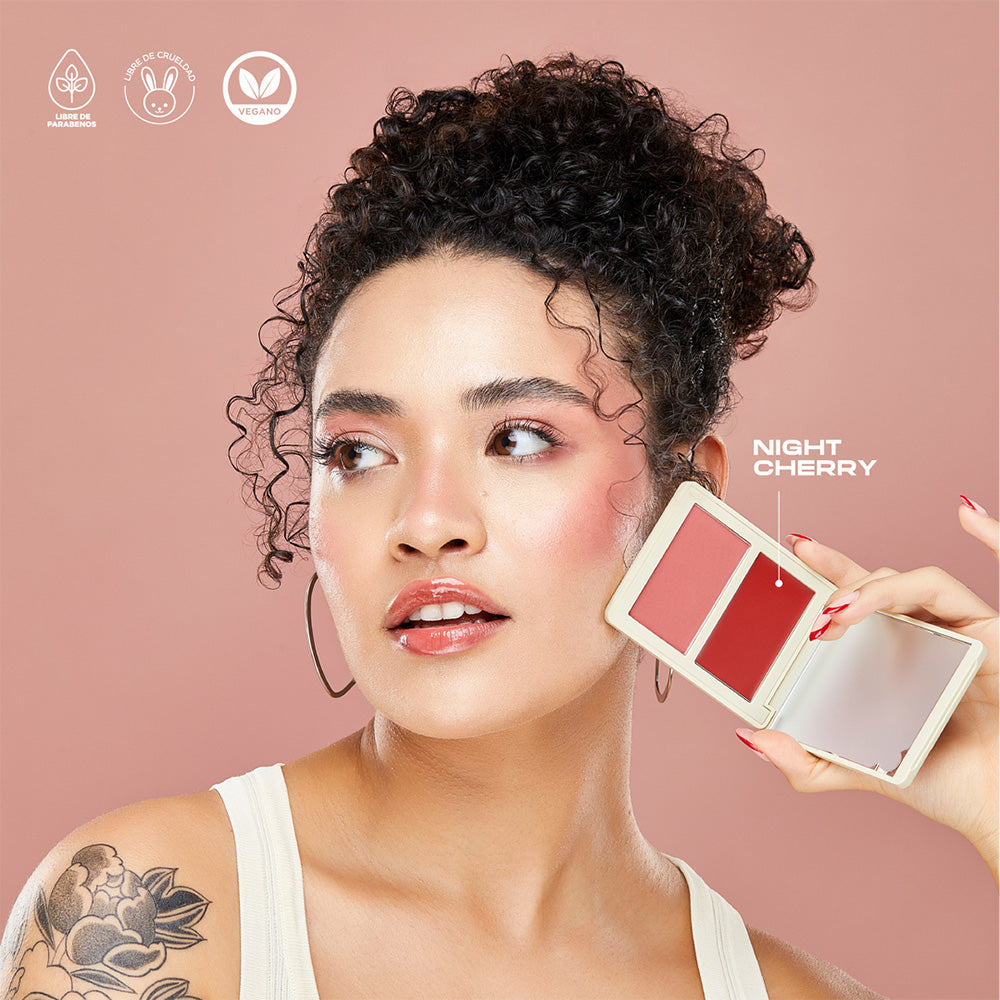 Rubor Duo Allure Crema y Polvo