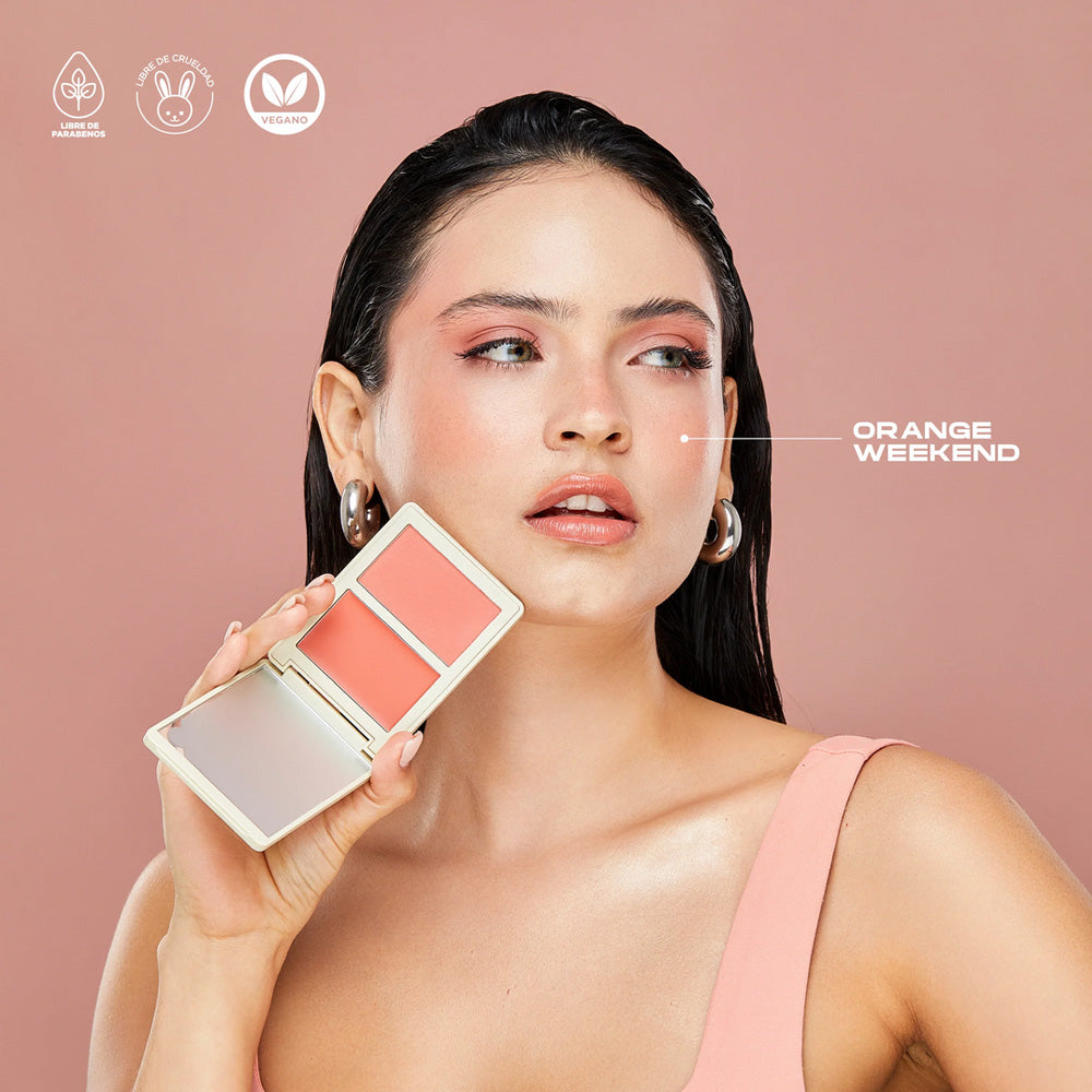 Rubor Duo Allure Crema y Polvo