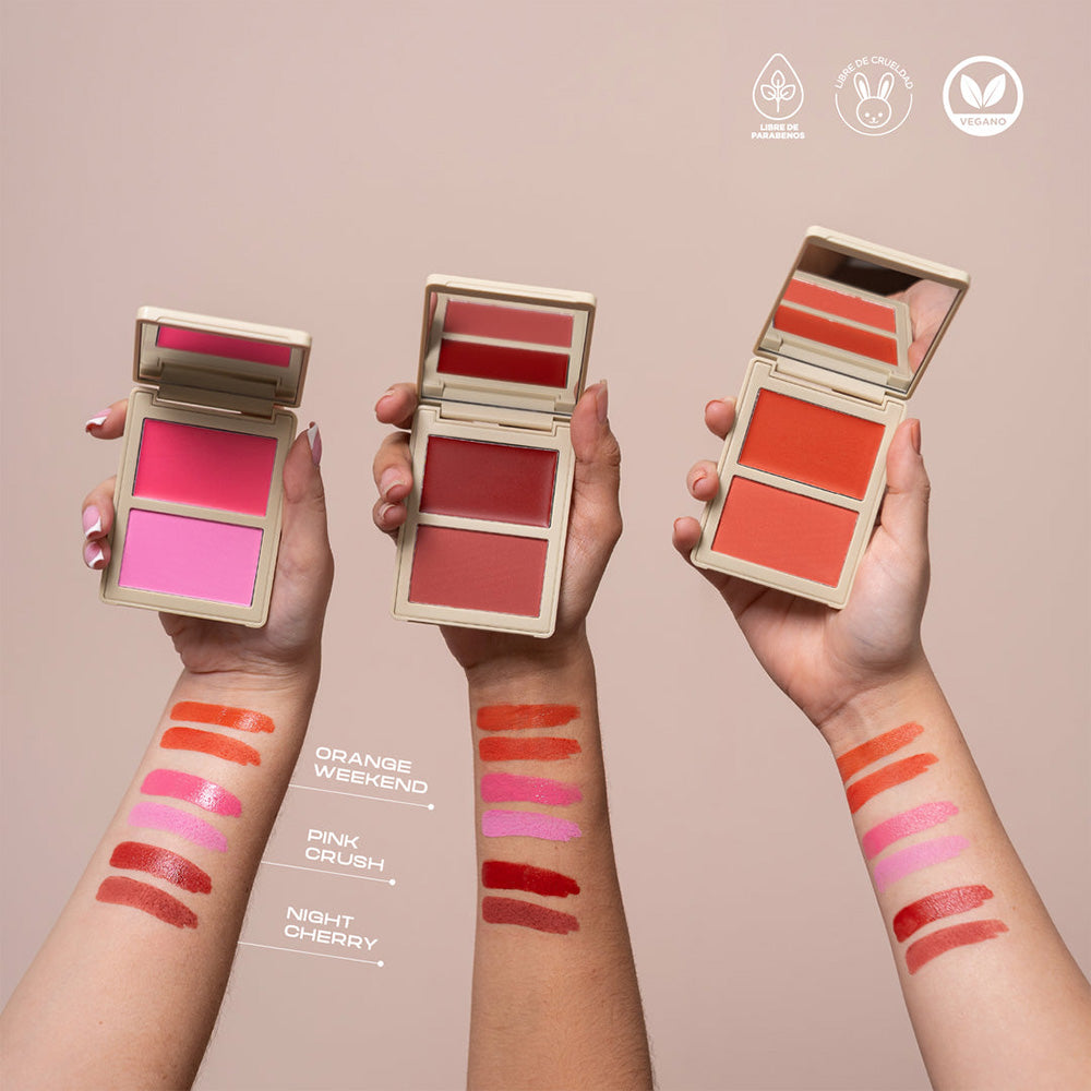 Rubor Duo Allure Crema y Polvo