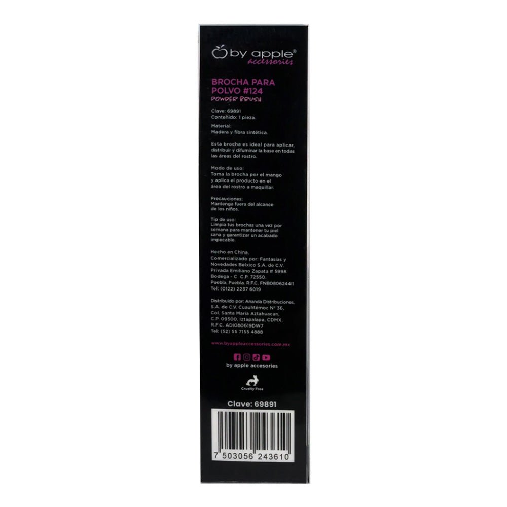 Brocha Para Polvo 124 Brocha Para Polvo 124