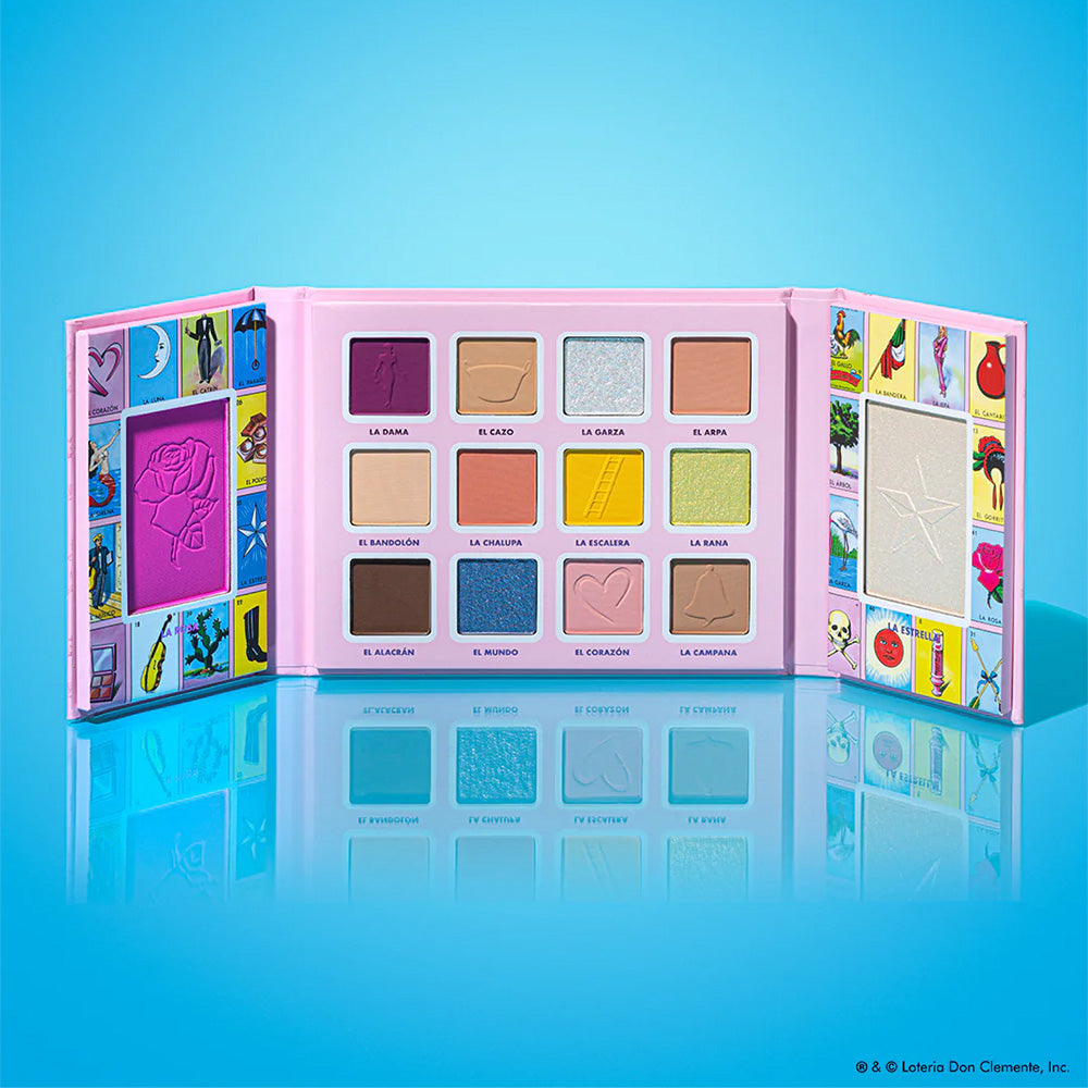 Paleta de Sombras y Rostro la Lotería