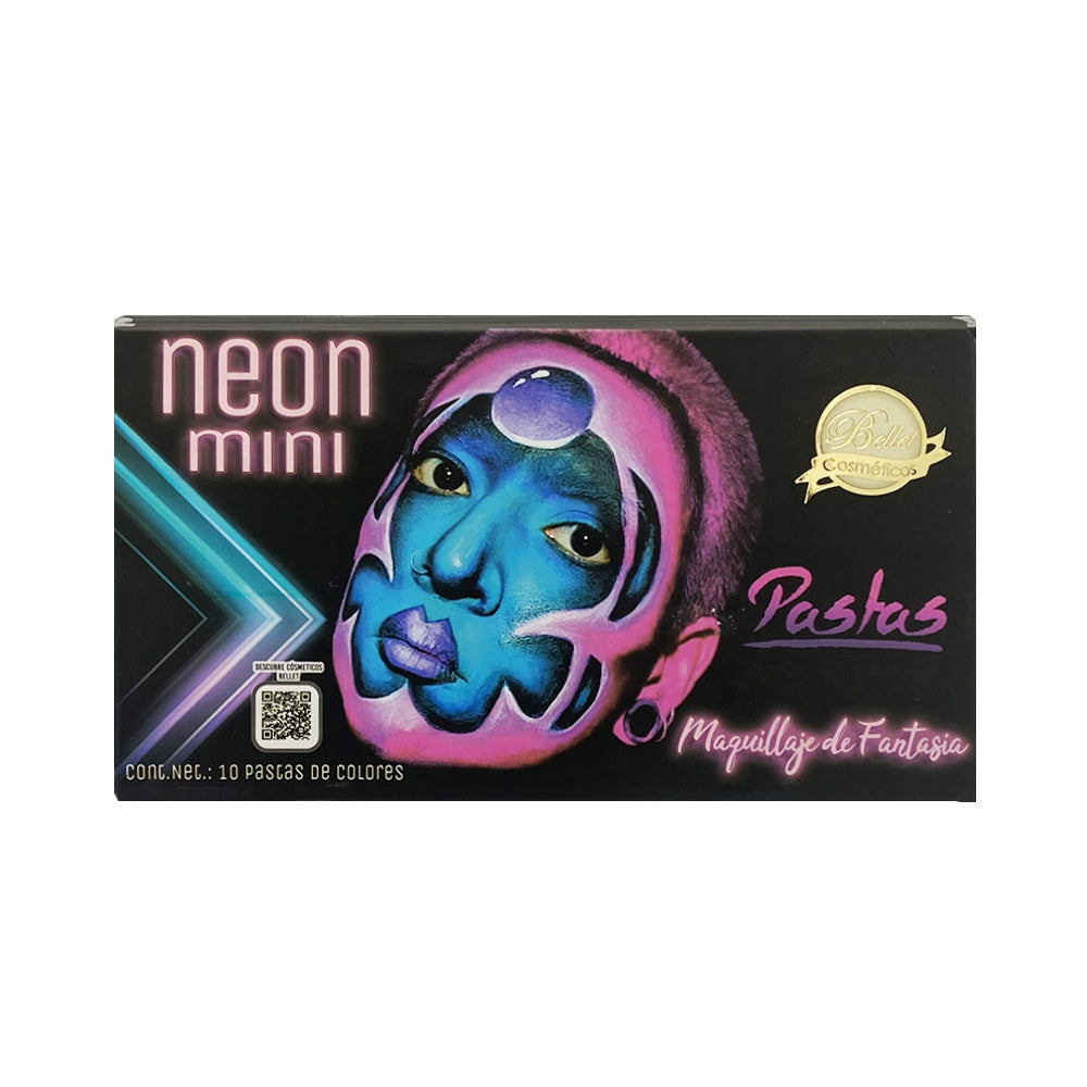 Paleta de Maquillaje en Pasta Neón Mini