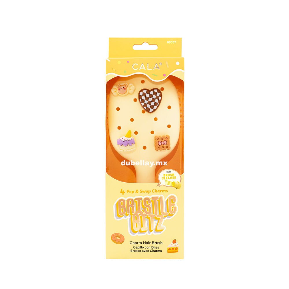 Cepillo Bristle Bitz con Dijes color_Amarillo