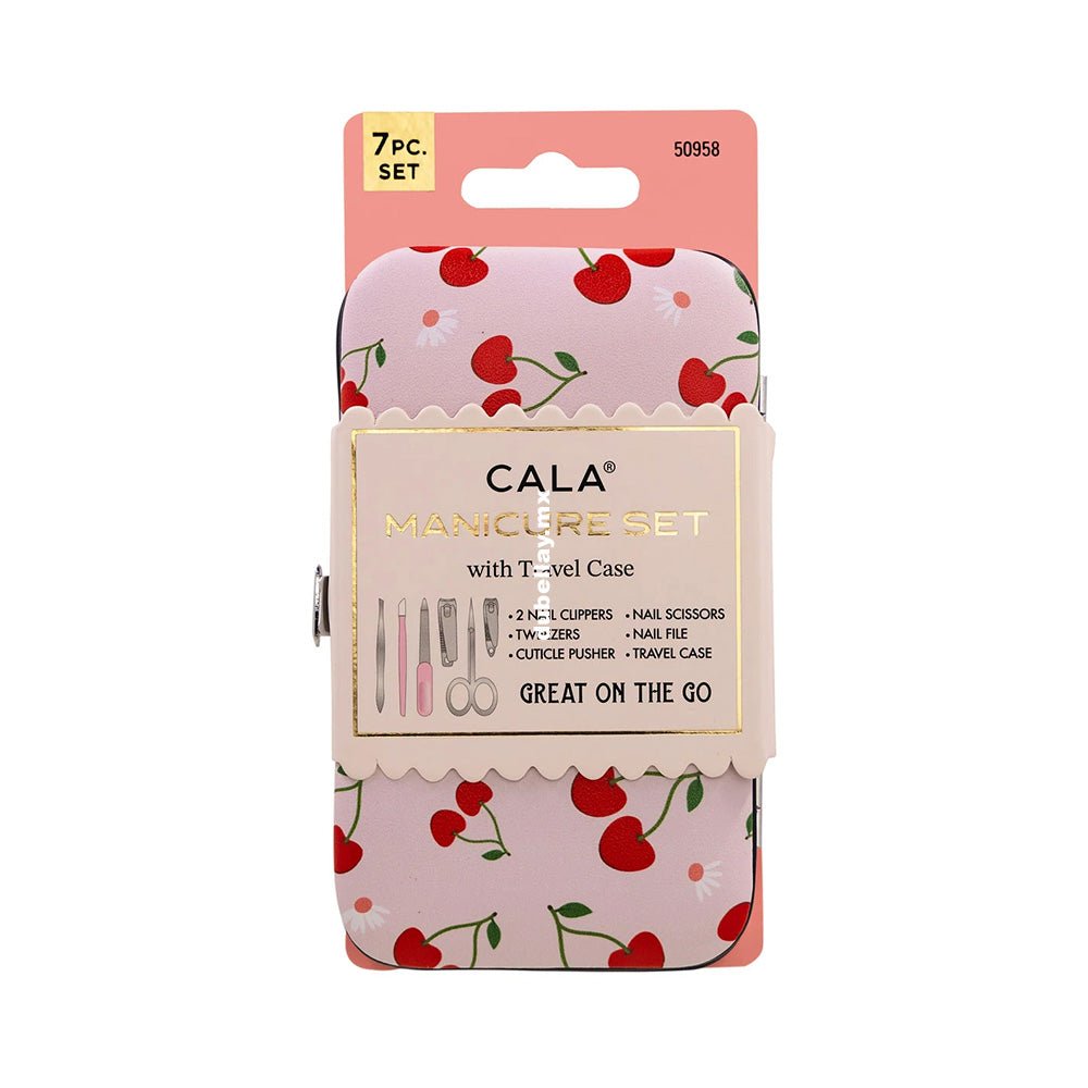 Estuche de Manicure con 7pzas #Modelo_Cereza