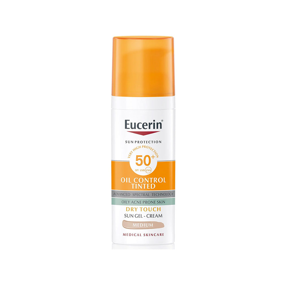 Protector Solar Facial Oil Control Tinted FPS 50+