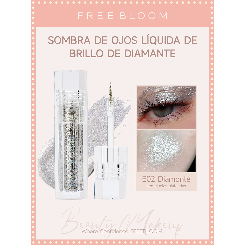 Sombra Líquida Diamond Glitter