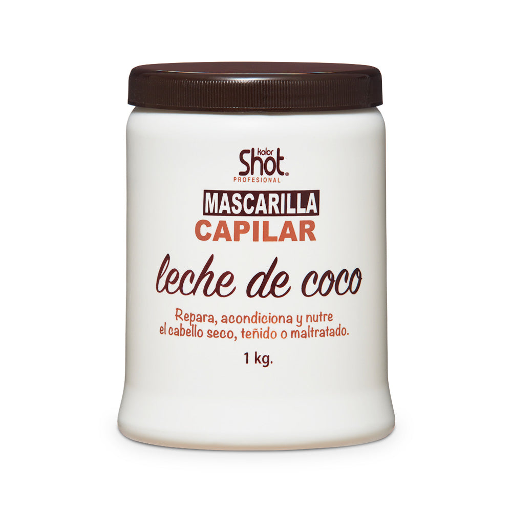 Mascarilla con Leche de Coco