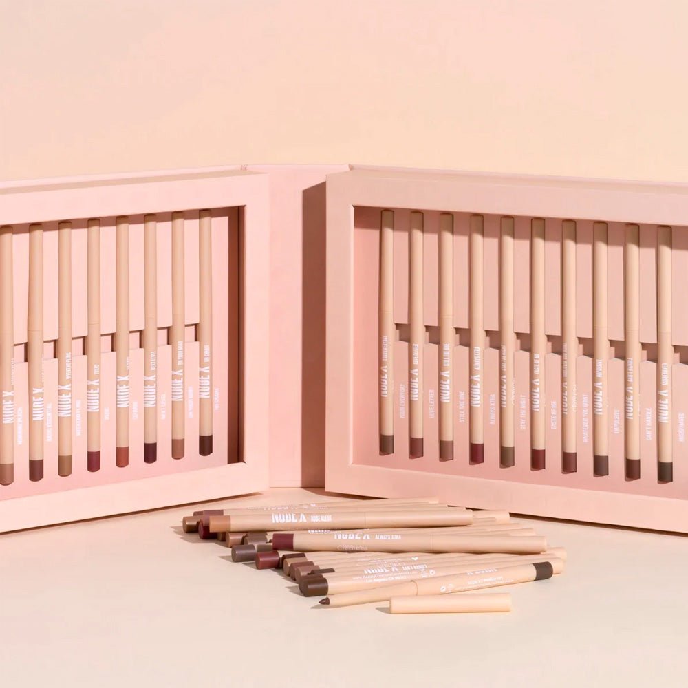 Caja de PR Delineadores para Labios Nude X Caja de PR Delineadores para Labios Nude X