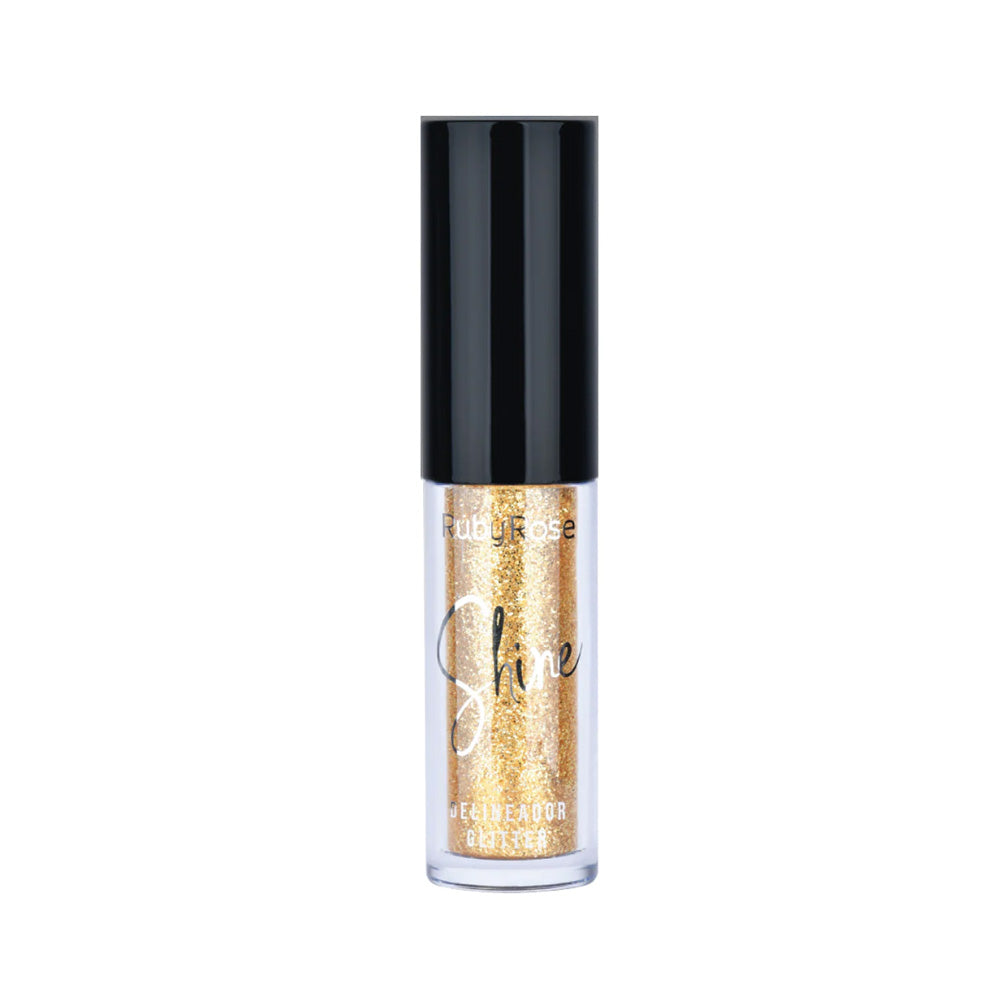Delineador con Glitter Shine