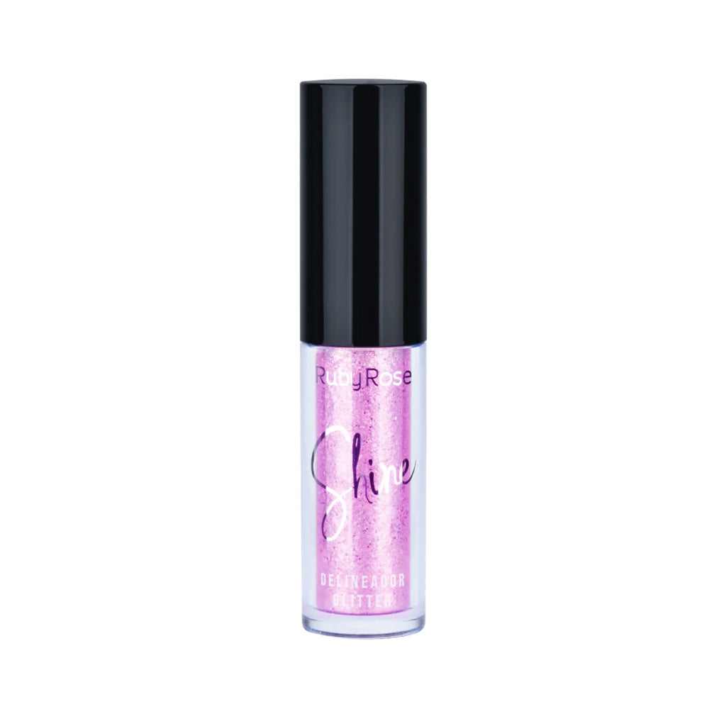 Delineador con Glitter Shine