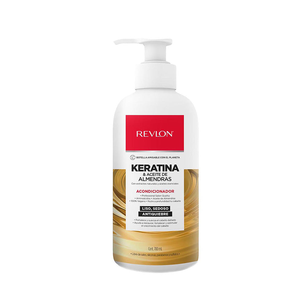 Acondicionador con Keratina y Aceite de Almendras