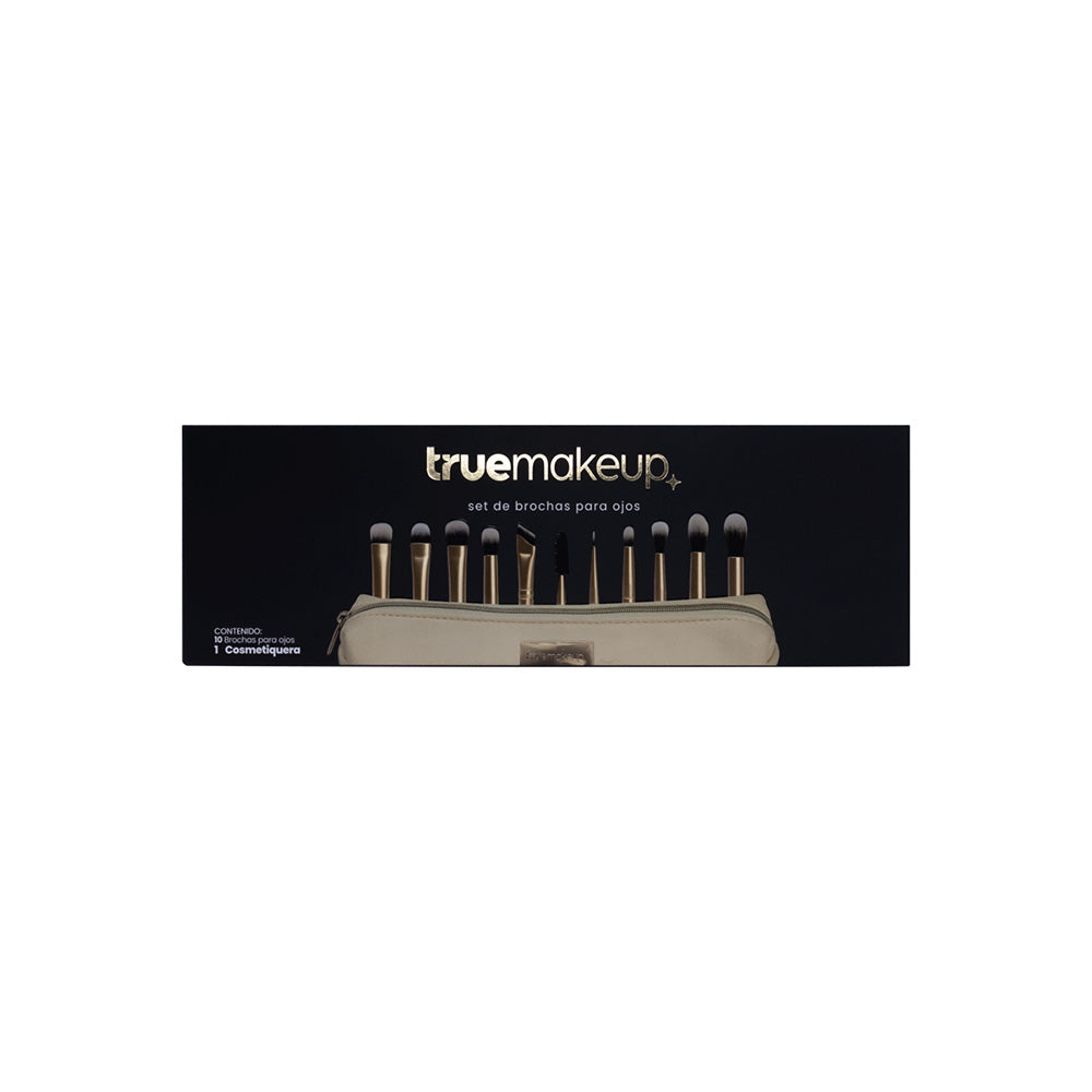 Set de 10 Brochas Para Ojos
