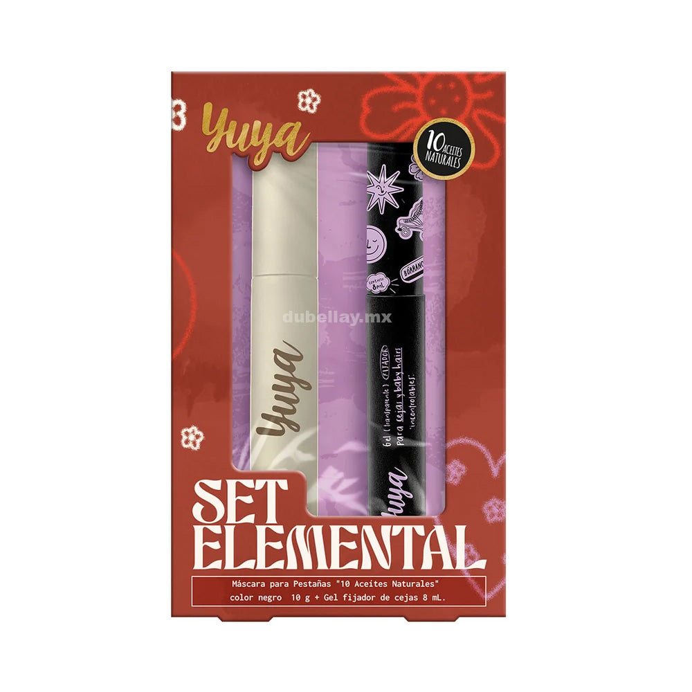 Kit de Rímel + Gel Fijador Para Cejas