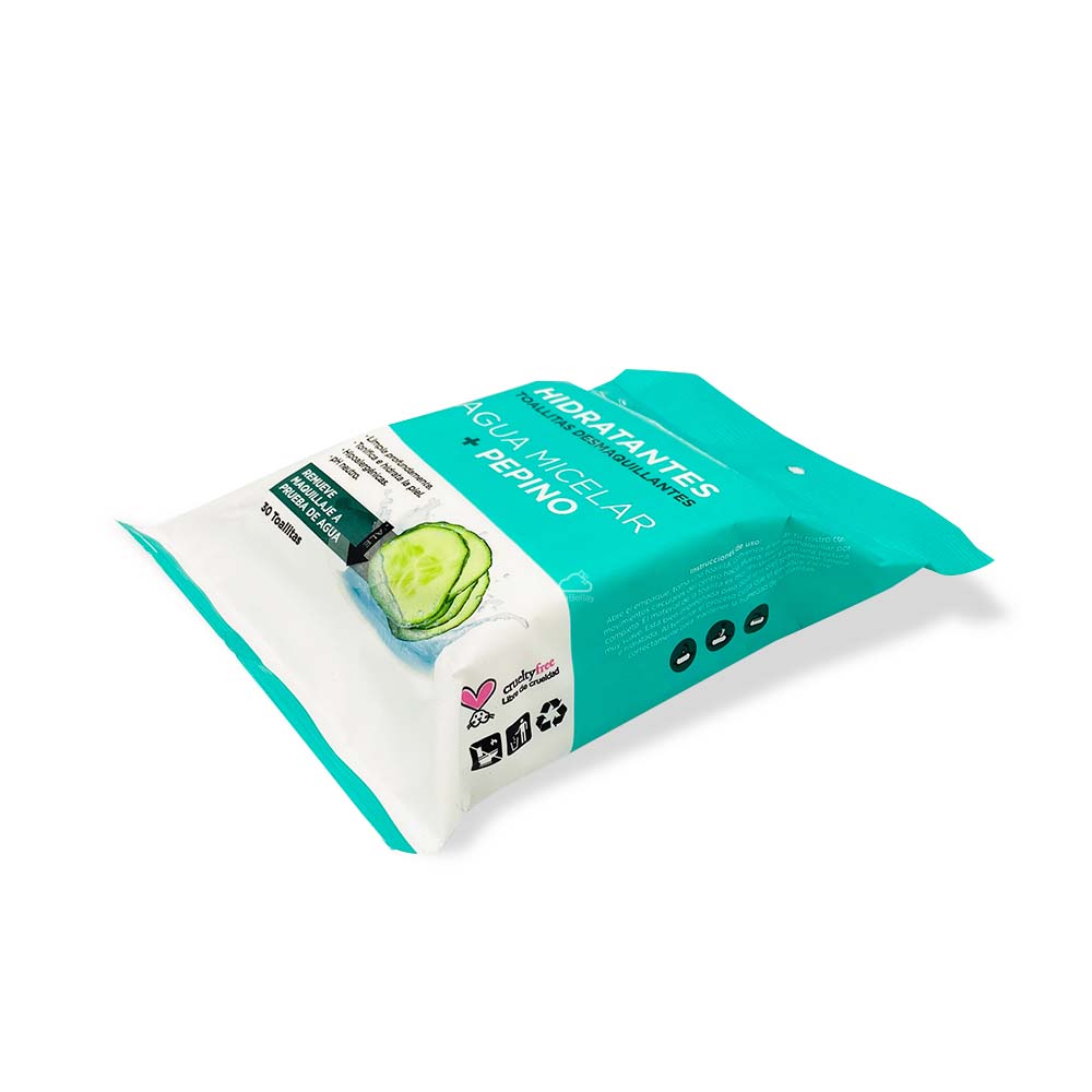 Toallas Desmaquillantes 30pzas