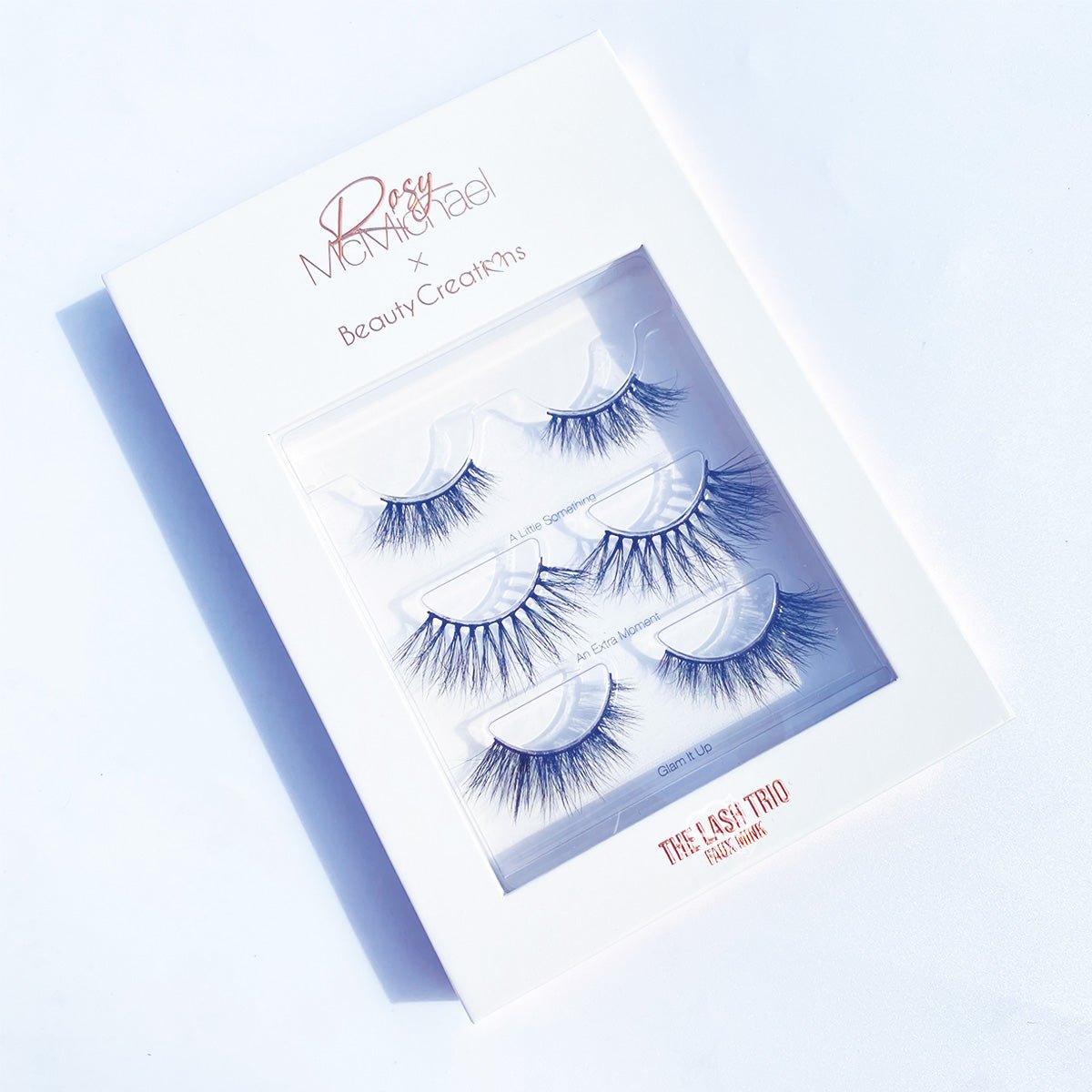 Set Lash Trio Rosy McMichael x Beauty Creations Set Lash Trio Rosy McMichael x Beauty Creations