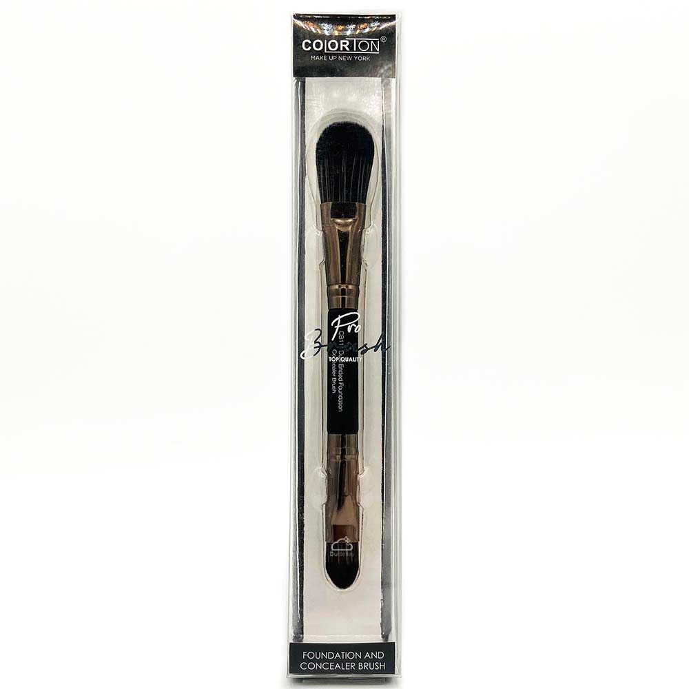 Brocha Doble para Maquillaje y Corrector CB-111
