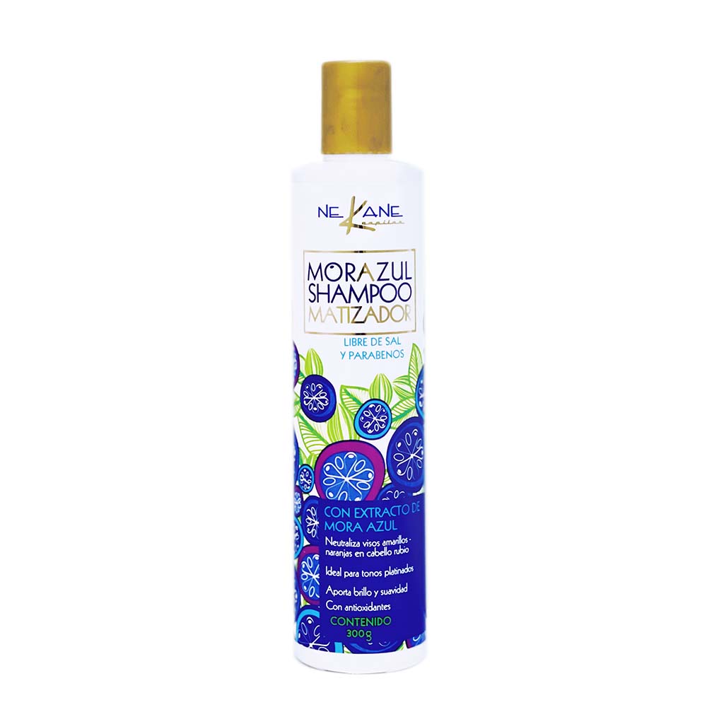 Shampoo Matizador de Mora Azul 300g