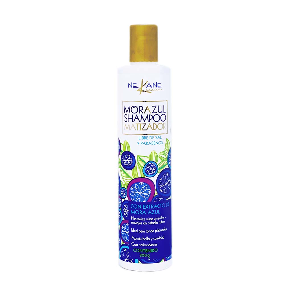 Shampoo Matizador de Mora Azul 300g