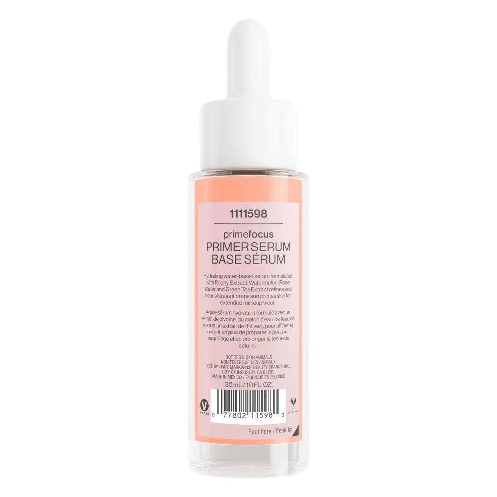 Primer y Sérum Hidratante Prime Focus