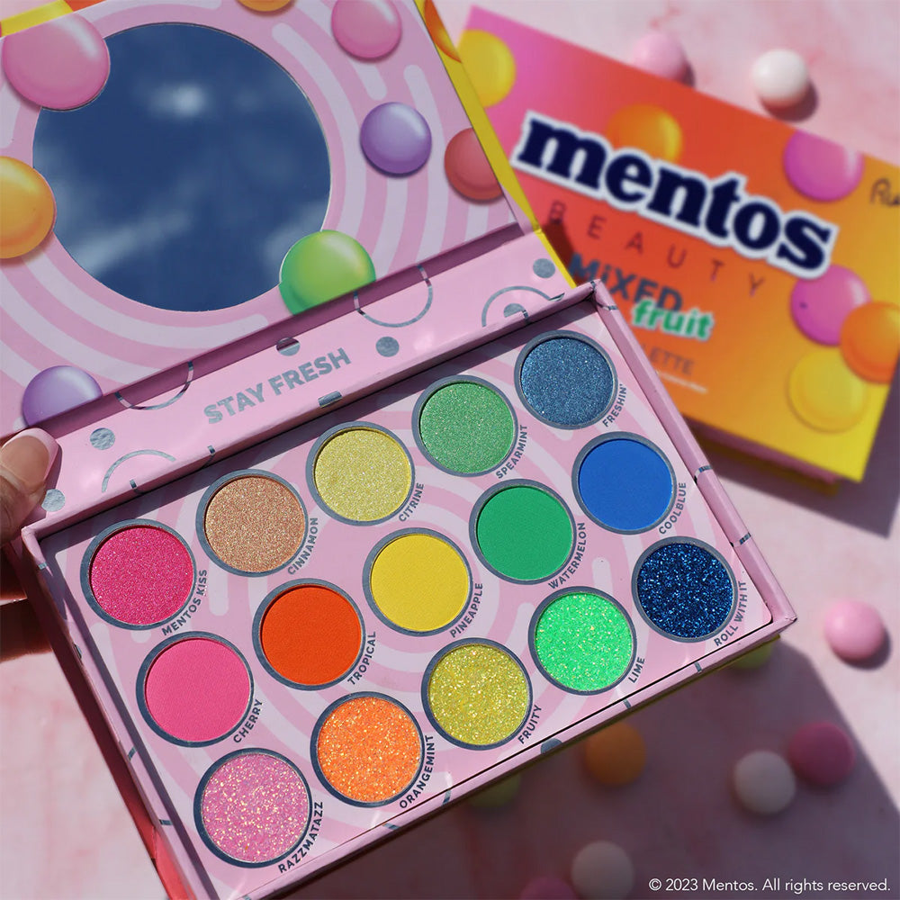 Paleta de Sombras Mentos Neon Mixed Fruit