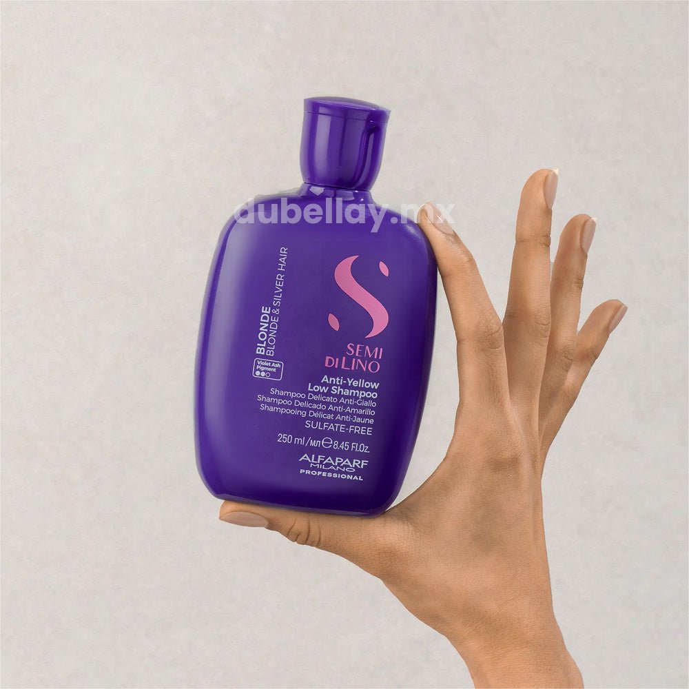 Shampoo Delicado Anti-Amarillo Semi Di Lino Shampoo Delicado Anti-Amarillo Semi Di Lino