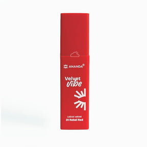 Labial Líquido Velvet Vibes color_01 Rebel Red