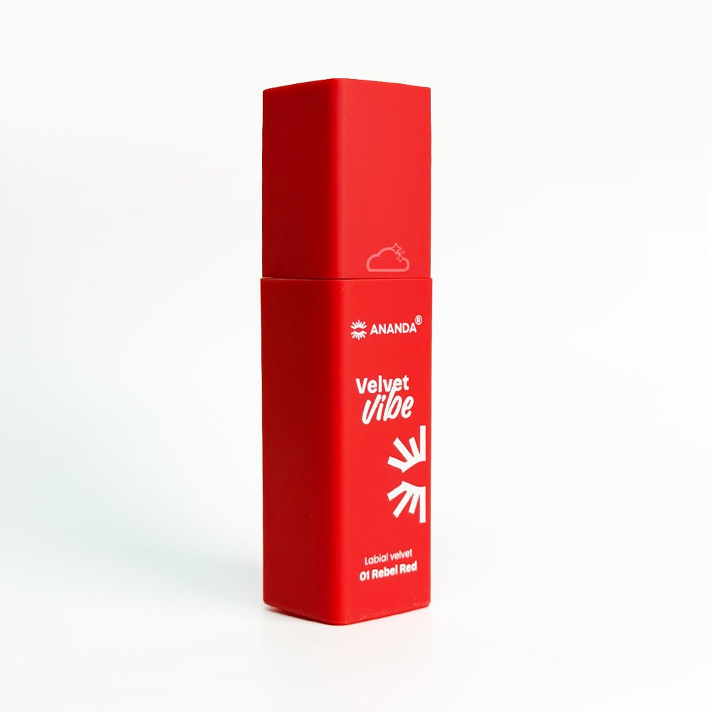 Labial Líquido Velvet Vibes color_01 Rebel Red