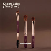 Set de Brochas Para Cejas y Ojos