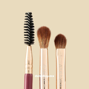 Set de Brochas Para Cejas y Ojos