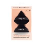 Borla Triangular Powder Puff con 2pzas Borla Triangular Powder Puff con 2pzas