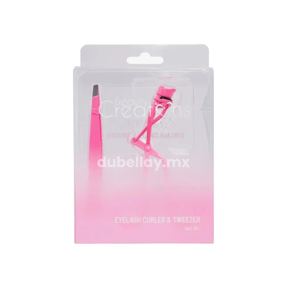 Kit Eyelash Curler & Tweezer color_Hot Pink