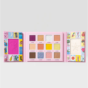 Paleta de Sombras y Rostro la Lotería