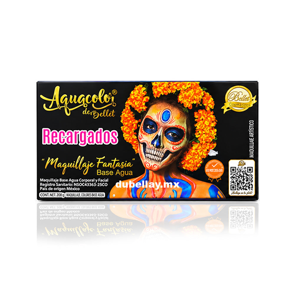 Paleta Aquacolor Mini Recargados