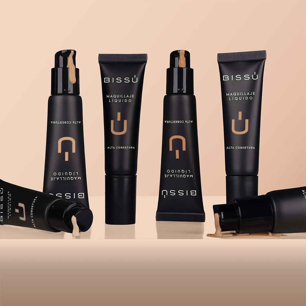 Maquillaje Líquido Alta Cobertura