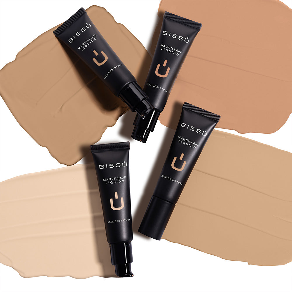 Maquillaje Líquido Alta Cobertura