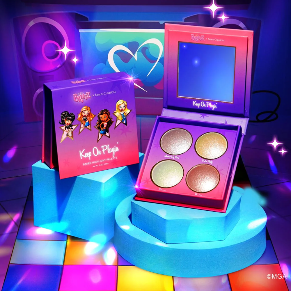 Paleta de Iluminadores Keep On Playin' Bratz