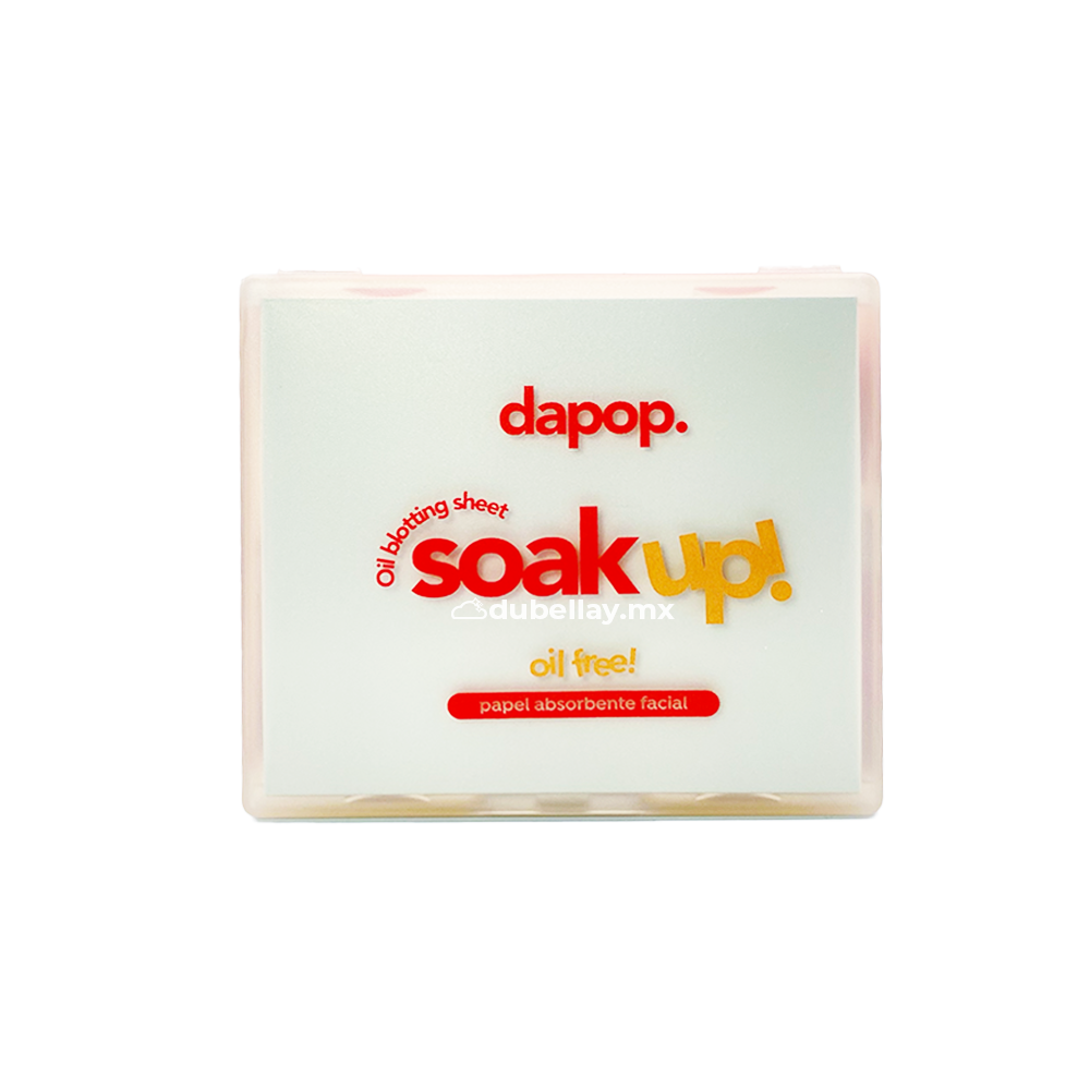 Papel Absorbente Facial Soak Up!