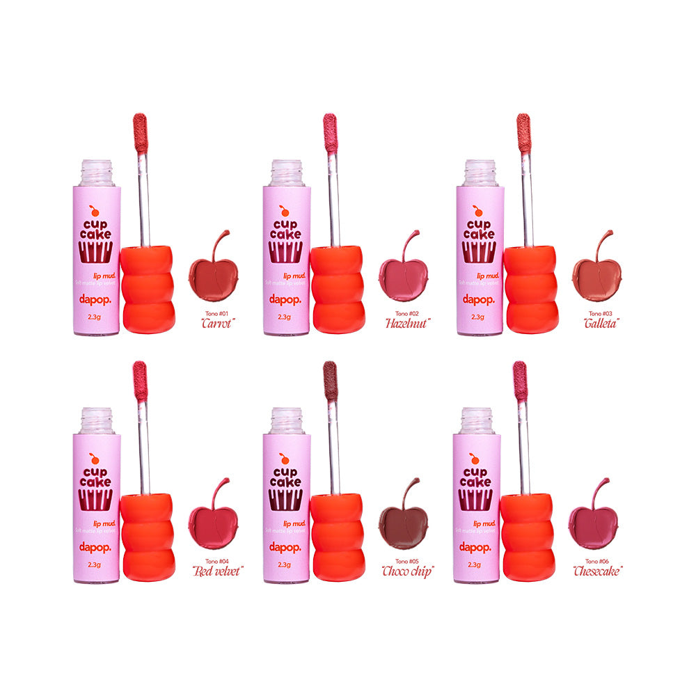 Serie Labial Líquido Cup Cake