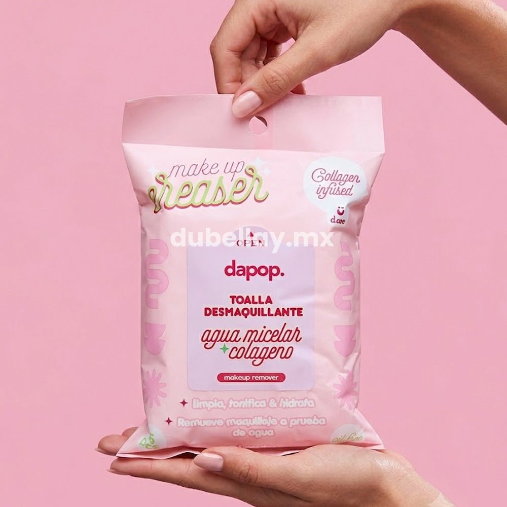 Toallas Desmaquillantes Agua Micelar + Colágeno Toallas Desmaquillantes Agua Micelar + Colágeno