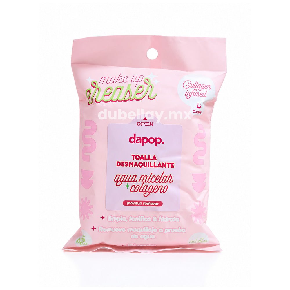 Toallas Desmaquillantes Agua Micelar + Colágeno Toallas Desmaquillantes Agua Micelar + Colágeno