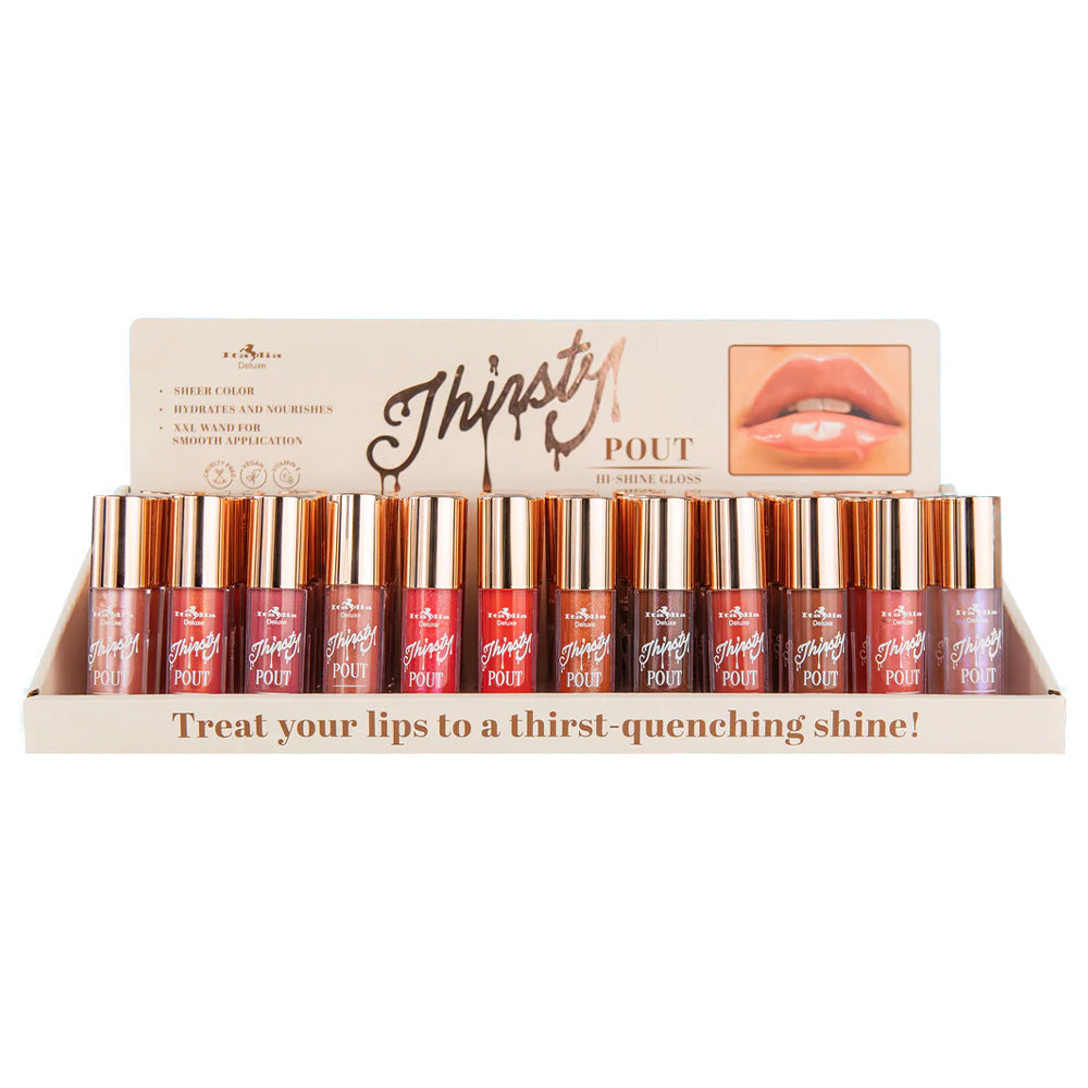 Exhibidor Brillo Thirsty Pout