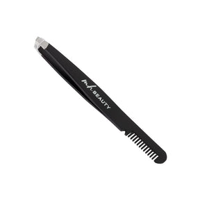 Pinza Para Cejas con Peine color_Negro