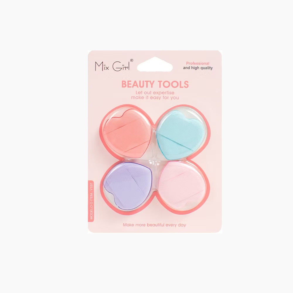 Set de Esponjas Mini de Corazón