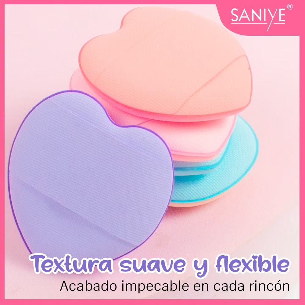 Set de Esponjas Mini de Corazón